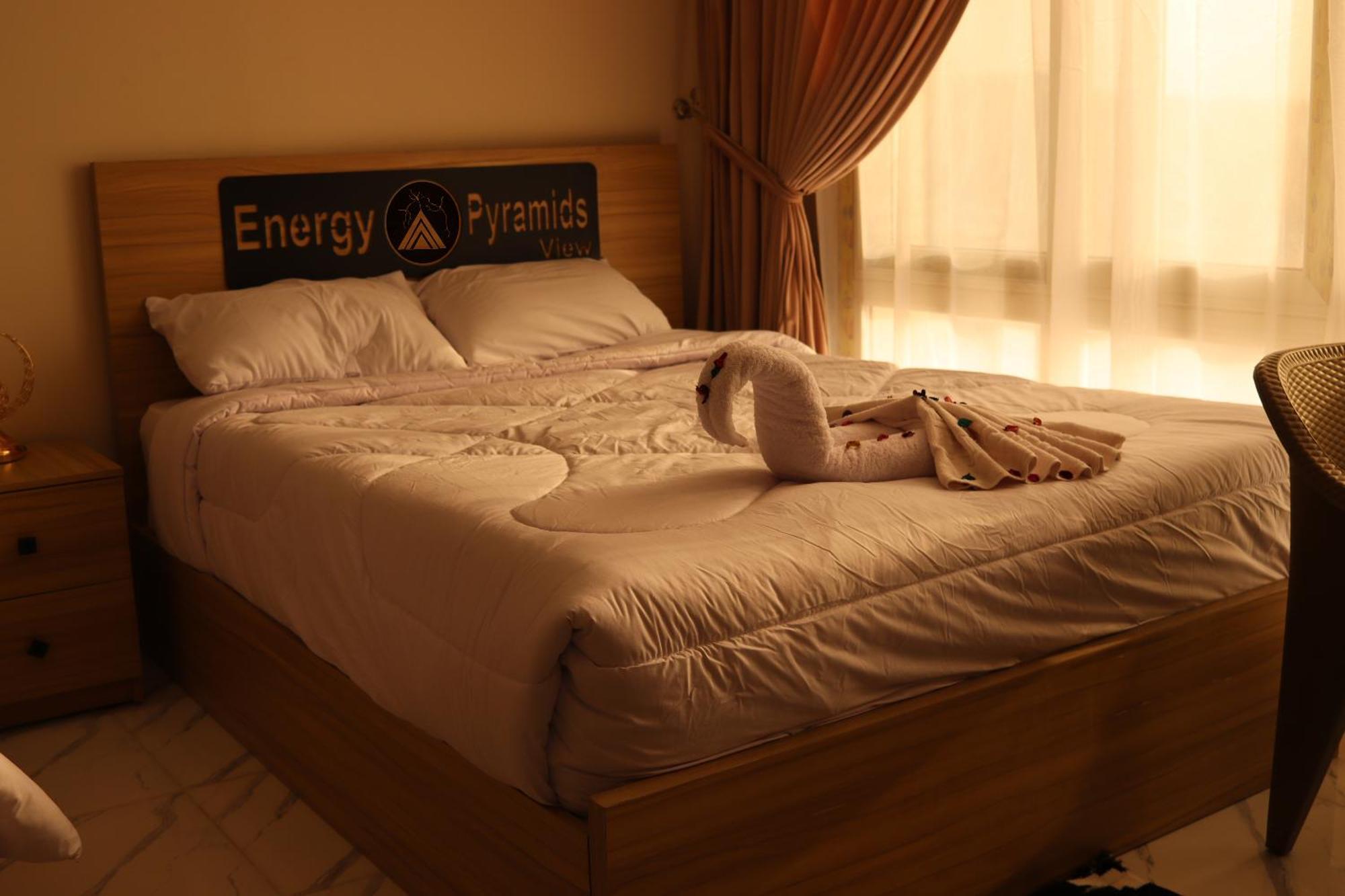 Energy Pyramids View Pansiyon Kafret el-Gabal Dış mekan fotoğraf